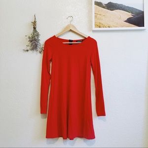 Beautiful Red Long sleeve - Express Dress